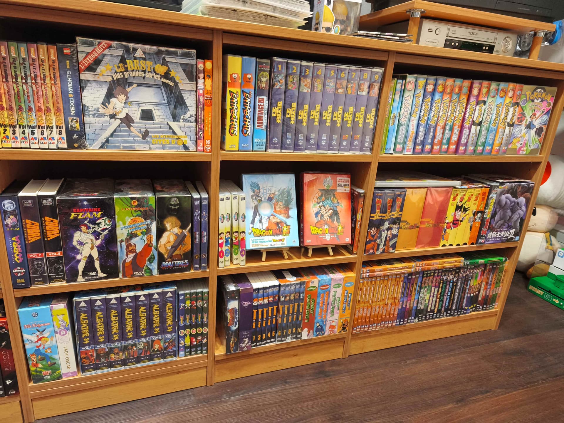 Collection de DVD et Blu-ray anime chez Game & Disc - Dragon Ball, Cobra, Albator, Pokemon