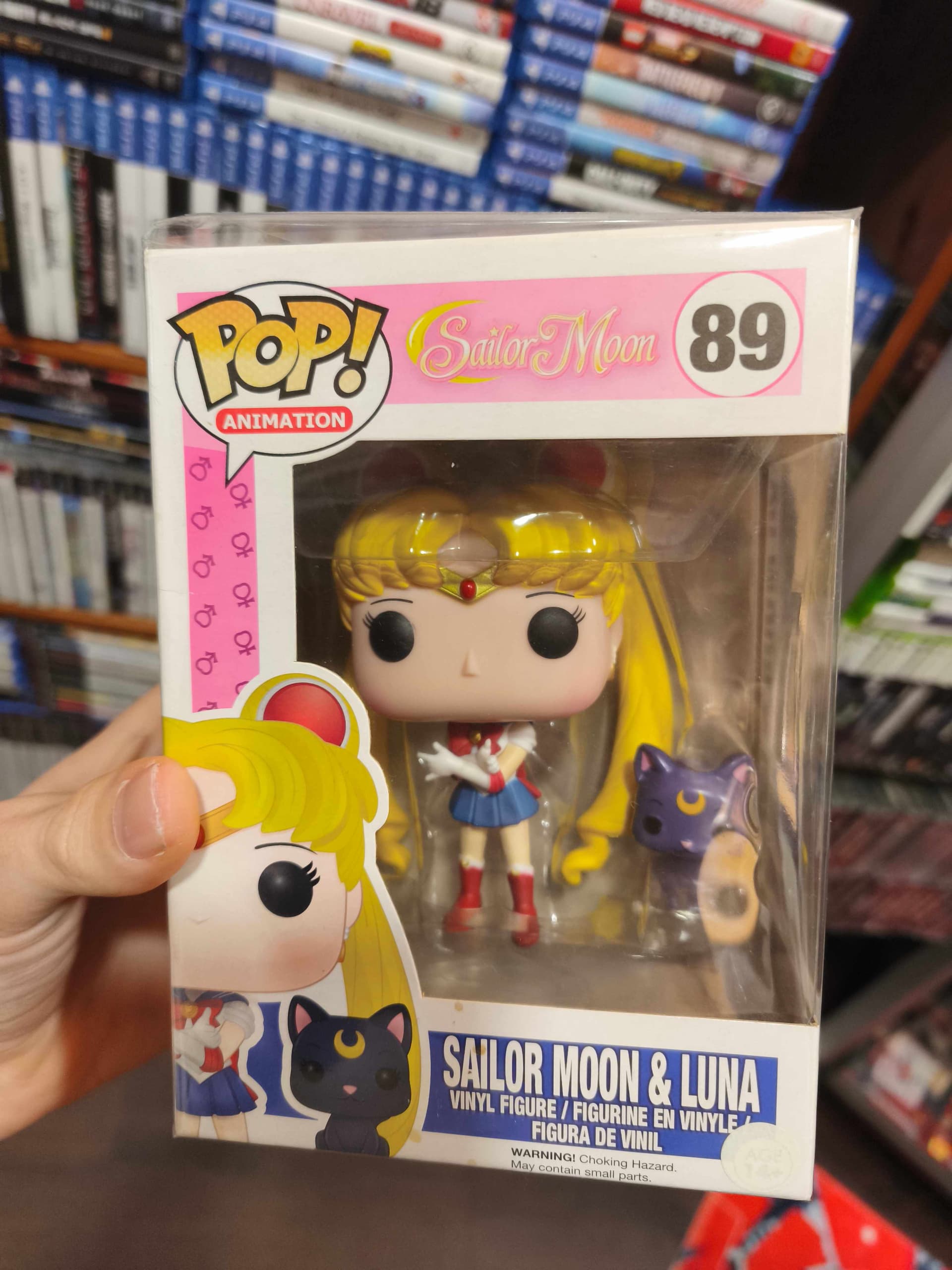 Funko Pop Sailor Moon en vente pres de Blois chez Game & Disc