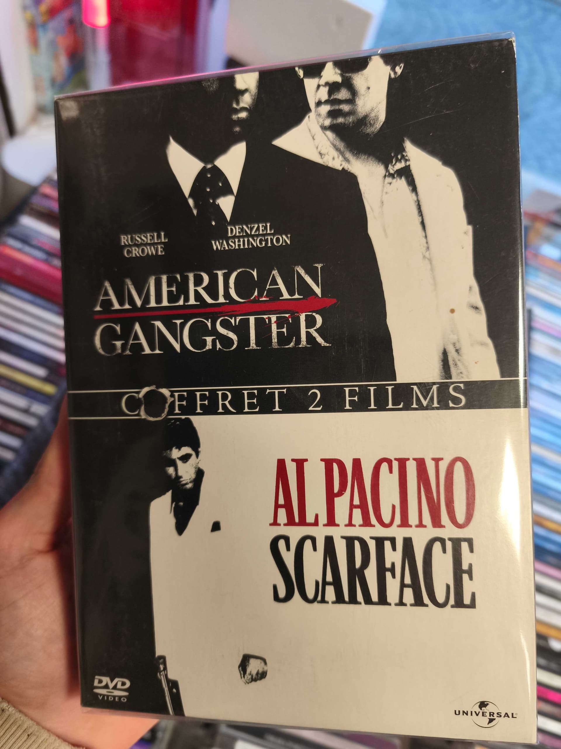 Coffret American Gangster et Scarface Al Pacino
