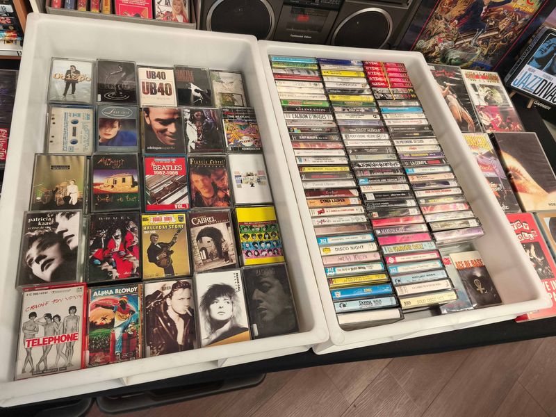 Collection cassettes audio
