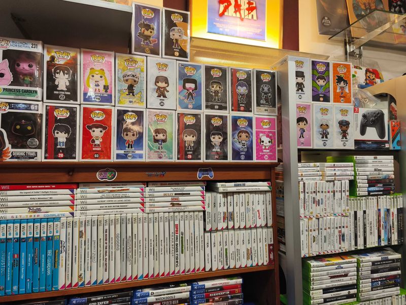 Collection Funko Pop et jeux video pour enfants