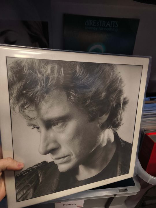 Cadeau vinyle Johnny Hallyday